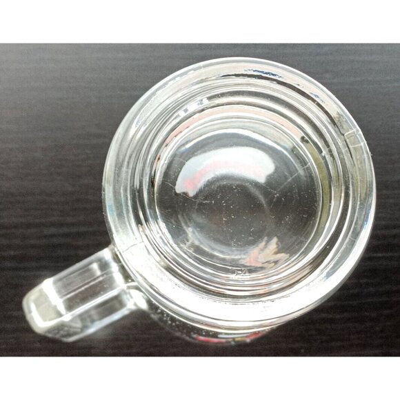 Disneys PINOCCHIO World Premier Clear Glass Mug Cup Collector VINTAGE NEW - Picture 6 of 7